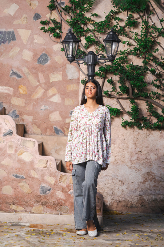 Classy Women Multicolored Top