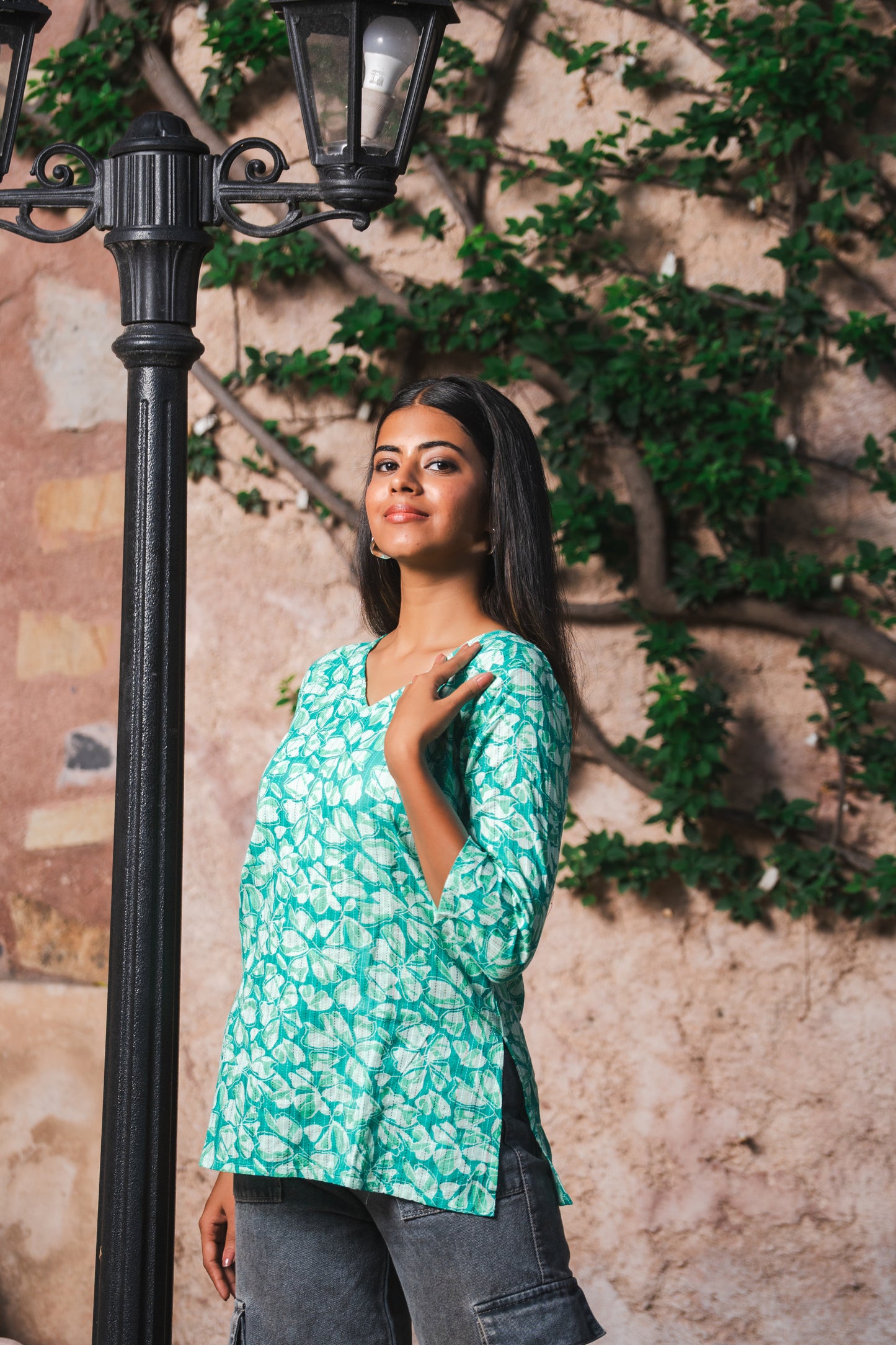 Classy New Diwali Collection Women Kurti Green